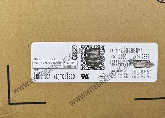 TMS320F28034PNT মাইক্রোকন্ট্রোলার MCU C2000 রিয়েল-টাইম 32-বিট MCU 60MHz গতি এবং 128KB ফ্ল্যাশ মেমরি সহ
