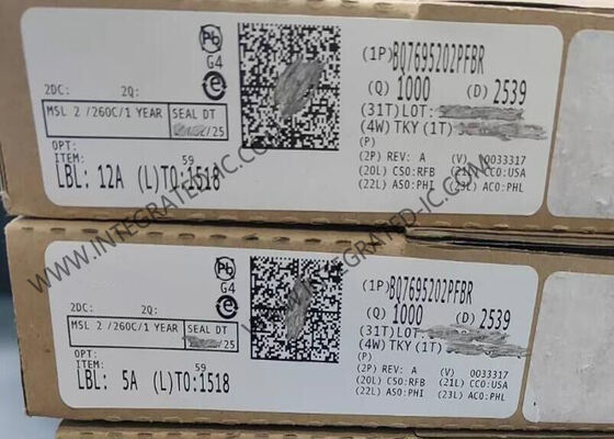 BQ7695202PFBR ইন্টিগ্রেটেড সার্কিট চিপ উচ্চ নির্ভুল ব্যাটারি মনিটর এবং প্রোটেক্টর TQFP-48