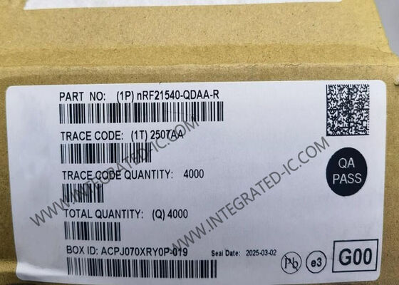 NRF21540-QDAA-R ওয়্যারলেস কমিউনিকেশন মডিউল ২.৫GHz RF ফ্রন্ট এন্ড ১৬-QFN