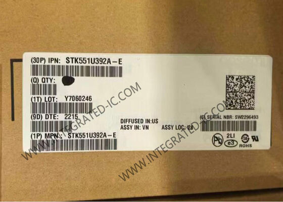 STK551U392A-E স্বয়ংচালিত আইজিবিটি মডিউল উচ্চ সমন্বিত ৬০০V ১৫A হাফ ব্রিজ ইন্টেলিজেন্ট পাওয়ার মডিউল