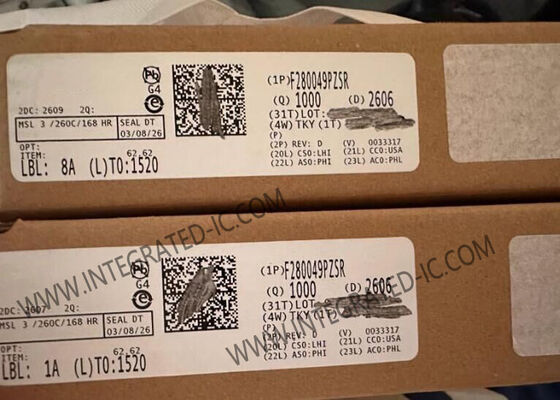 F280049PZSR মাইক্রোকন্ট্রোলার MCU C2000TM 32-বিট MCU 100MHz C2000 রিয়েল-টাইম মাইক্রোকন্ট্রোলার