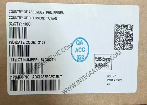 ADXL337BCPZ সেন্সর আইসি লো পাওয়ার 3-অক্ষ অ্যাক্সিলরোমিটার এলএফসিএসপি -16 মোশন সেন্সর