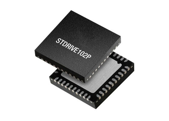 STDRIVE102P ইন্টিগ্রেটেড সার্কিট চিপ ট্রিপল অর্ধ-ব্রিজ গেট ড্রাইভার প্রোগ্রামযোগ্য কারেন্ট সহ