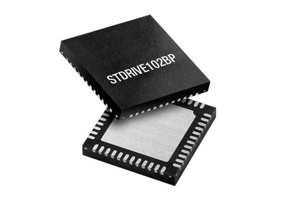 STDRIVE102BP ইন্টিগ্রেটেড সার্কিট চিপ ট্রিপল অর্ধ-ব্রিজ গেট ড্রাইভার VFQFPN48 মোটর ড্রাইভার