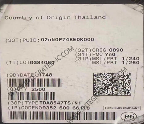 TDA8547TS ইন্টিগ্রেটেড সার্কিট চিপ BTL আউটপুট চ্যানেল সুইচিং সহ অডিও এম্প্লিফায়ার