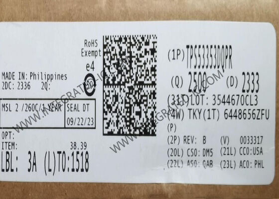TPS53353DQPR ইন্টিগ্রেটেড সার্কিট চিপ 20A D-CAP TM মোড সিঙ্ক্রোনিক SWIFT TM বাক কনভার্টার 1.5V থেকে 15V ইনপুট ভোল্টেজ সহ