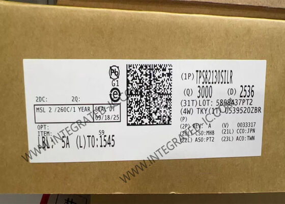 TPS82130SILR 3A স্টেপ-ডাউন কনভার্টার পাওয়ার মডিউল ইন্টিগ্রেটেড ইন্ডাক্টর এবং 2MHz সুইচিং ফ্রিকোয়েন্সি সহ