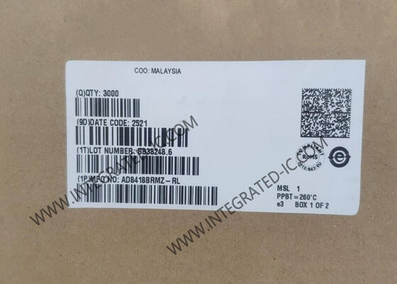 AD8418BRMZ উচ্চ ভোল্টেজ এবং বিস্তৃত তাপমাত্রা পরিসীমা MSOP-8 সহ দ্বি-পন্থী শূন্য-ড্রিফট বর্তমান সেন্স এম্প্লিফায়ার