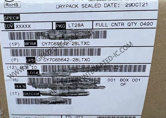 CY7C65642-28LTXC মাল্টিপল লেনদেন অনুবাদক এবং উচ্চ গতির 480 এমবি / সেকেন্ড ডেটা রেট সহ নিম্ন-পাওয়ার ইউএসবি 2.0 হাব কন্ট্রোলার