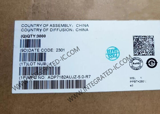 ADP7182AUJZ-5.0 উচ্চ PSRR এবং বিস্তৃত ইনপুট ভোল্টেজ পরিসীমা সহ কম গোলমাল এলডিও লিনিয়ার নিয়ন্ত্রক TSOT-23-5