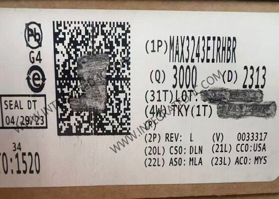 MAX3243EIRHBR ইন্টিগ্রেটেড সার্কিট চিপ RS-232 ট্রান্সসিভার 500kbps ডেটা রেট এবং ±15-kV ESD সুরক্ষা 3V থেকে 5.5V সিস্টেমের জন্য