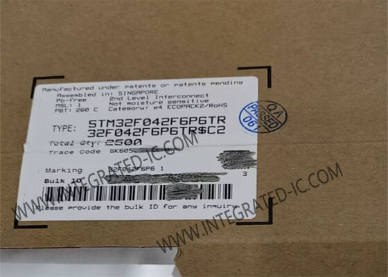 STM32F042F6P6TR 32-বিট মাইক্রোকন্ট্রোলার এমসিইউ 48MHz এআরএম কর্টেক্স-এম0 কোর এবং ইউএসবি সমর্থন সহ