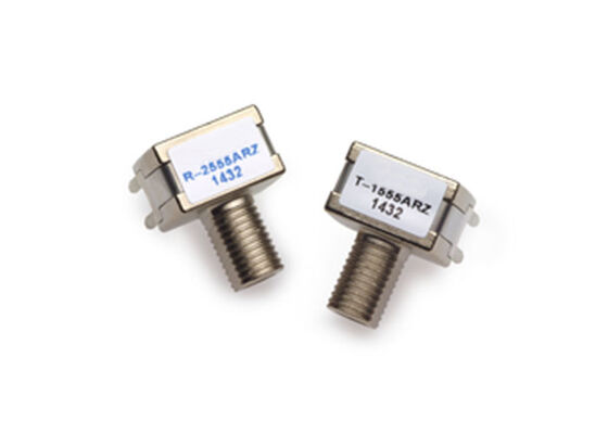 AFBR-1555ARZ 650nm তরঙ্গদৈর্ঘ্য ফাইবার অপটিক ট্রান্সমিটার 16 এমবিডি ডেটা রেট এবং SERCOS অ্যাপ্লিকেশনগুলির জন্য শক্তিশালী ধাতব হাউজিং সহ