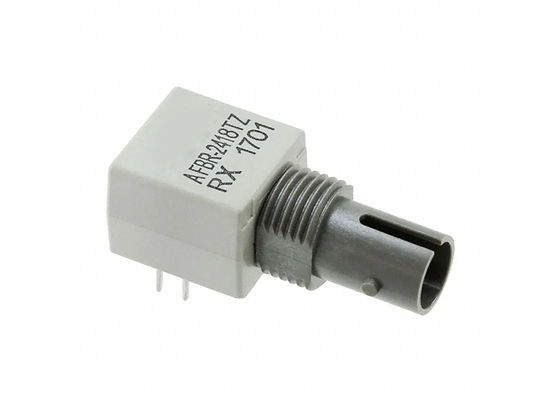 AFBR-2418TZ ফাইবার অপটিক রিসিভার 50MBd ডেটা রেট, থ্রেডেড এসটি পোর্ট এবং আরএসএসআই বৈশিষ্ট্য সহ