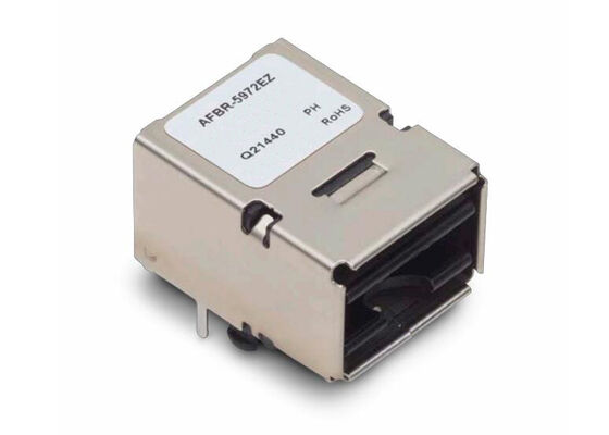 কমপ্যাক্ট বহুমুখী লিঙ্ক সংযোগকারী সহ AFBR-5972EZ 250MBd 650nm প্লাস্টিক অপটিক্যাল ফাইবার ট্রান্সসিভার
