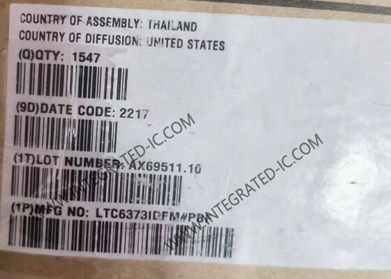 LTC6373IDFM 36V সম্পূর্ণ ডিফারেনশিয়াল প্রোগ্রামেবল-গেইন ইনস্ট্রুমেন্টেশন এম্প্লিফায়ার 25pA ইনপুট বায়াস কারেন্ট সহ