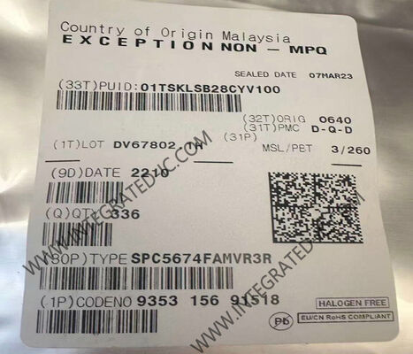 SPC5674FAMVR3R অটোমোটিভ ইঞ্জিন ম্যানেজমেন্টের জন্য 32-বিট 264MHz Qorivva মাইক্রোকন্ট্রোলার MCU