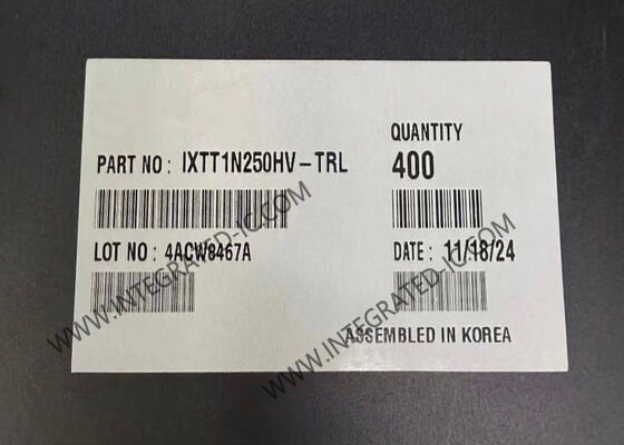 IXTT1N250HV 2500V এন-চ্যানেল পাওয়ার MOSFET দ্রুত সুইচিং অ্যাপ্লিকেশনগুলির জন্য 1.5A ক্রমাগত ড্রেন বর্তমান সহ