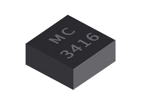 MC3416-P 3-অক্ষ অ্যাক্সেলেরোমিটার সেন্সর আইসি ±16g রেঞ্জ 128-1024Hz ব্যান্ডউইথ LGA-12 প্যাকেজে