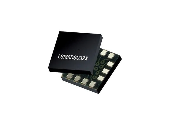 LSM6DSO32X সেন্সর আইসি iNEMO 6 DoF ইনার্শিয়াল মডিউল 32g অ্যাক্সিলেরোমিটার এবং কম শক্তি অ্যাপ্লিকেশনের জন্য এমবেডেড মেশিন লার্নিং কোর সহ