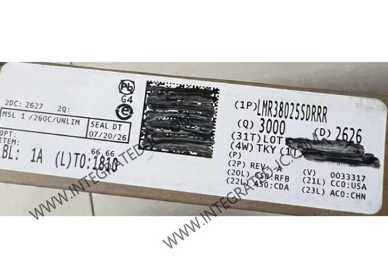 LMR38025SDRRR ইন্টিগ্রেটেড সার্কিট চিপ 2.5A সিঙ্ক্রোন স্টেপ ডাউন বাক কনভার্টার