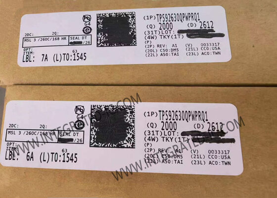 TPS92630QPWPRQ1 অটোমোটিভ থ্রি-চ্যানেল লিনিয়ার এলইডি ড্রাইভার আইসি ১৫0mA আউটপুট সহ