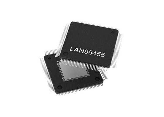 LAN96455FT-I/8MW ইথারনেট আইসি পাঁচটি পোর্ট গিগাবিট ইথারনেট সুইচ ইন্টিগ্রেটেড 10/100/1000BASE-T PHYs