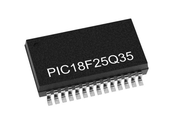 PIC18F25Q35-E/SS মাইক্রোকন্ট্রোলার এমসিইউ 8-বিট 64MHz 1.8V থেকে 5.5V এমসিইউ কাস্টম ইন্টারফেস লজিকের জন্য