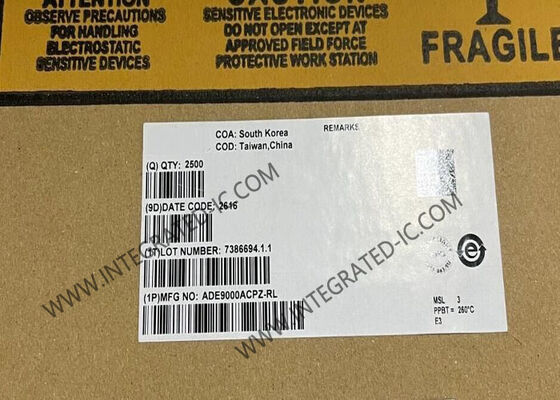 ADE9000ACPZ ইন্টিগ্রেটেড সার্কিট চিপ 7-চ্যানেল অ্যানালগ ফ্রন্ট এন্ড 40-WFQFN সারফেস মাউন্টে 101 ডিবি এসএনআর সহ