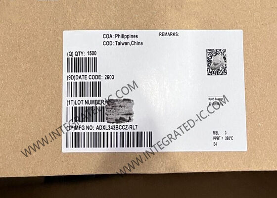 ADXL343BCCZ সেন্সর আইসি 3-অক্ষ ডিজিটাল অ্যাক্সেলরোমিটার সহ এলজিএ -14 ডিজিটাল এমইএমএস অ্যাক্সেলরোমিটার