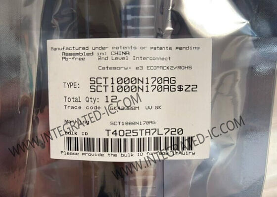 SCT1000N170AG 1700V 7A অটোমোটিভ সিলিকন কার্বাইড পাওয়ার MOSFET ইন্টিগ্রেটেড সার্কিট চিপ HiP247