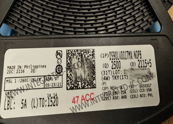DS90LV001TMX 800Mbps LVDS Buffer SOIC-8 Integrated Circuit Chip with 1.4ns Delay Time