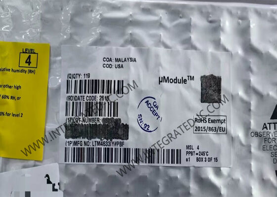 LTM4633IY ইন্টিগ্রেটেড সার্কিট চিপ ট্রিপল 10A স্টেপ ডাউন uModule রেগুলেটর