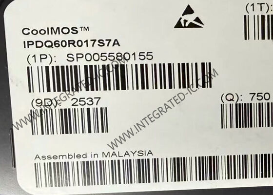 IPDQ60R017S7A 600V MOSFET ইন্টিগ্রেটেড সার্কিট চিপ, 17 mOhms Rds On এবং 30A কন্টিনিউয়াস ড্রেন কারেন্ট সহ