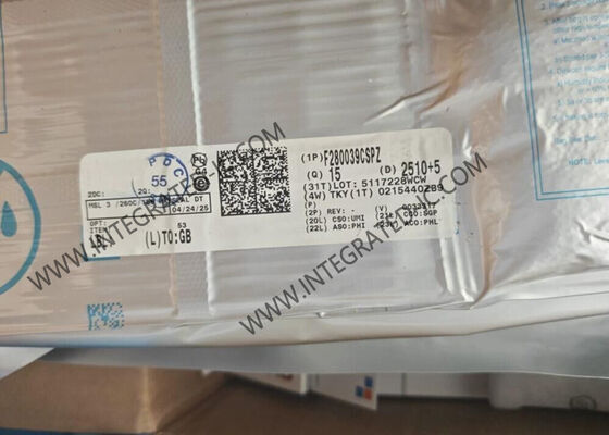 ইন্টিগ্রেটেড সার্কিট চিপ F280039CSPZ 384KB ফ্ল্যাশ মাইক্রোকন্ট্রোলার IC LQFP100