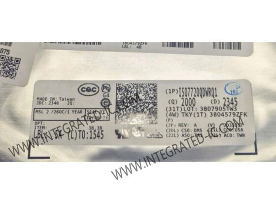 ISO7720QDWRQ1 ইন্টিগ্রেটেড সার্কিট চিপ ১০০এমবিপিএস অটোমোটিভ ডিজিটাল আইসোলেটর নির্ভরযোগ্য সিগন্যাল আইসোলেশনের জন্য SOIC16 প্যাকেজ