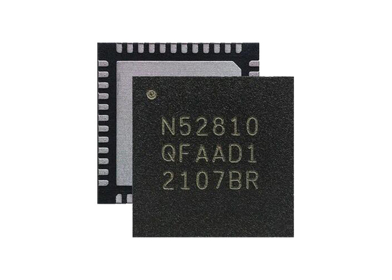 4dBm BT IC NRF52810-QFAA-R হাই পারফরম্যান্স RF সিস্টেম অন চিপ 2.4GHz