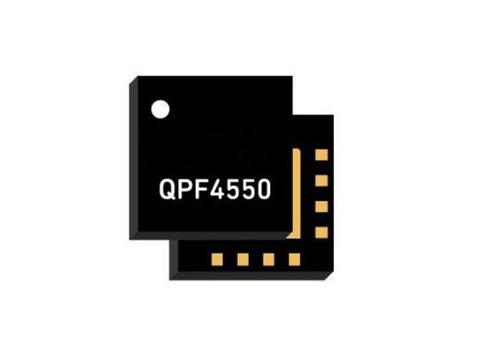QPF4550 WIFI চিপ 5GHz ফ্রন্ট এন্ড মডিউল QFN-16 প্যাকেজে 30 ডিবিএম P1dB এবং 2.1 ডিবি গোলমালের চিত্র সহ
