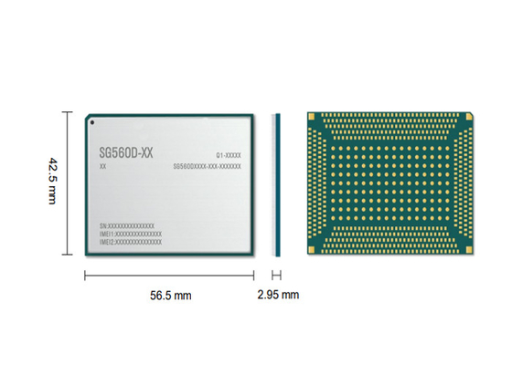 5G NR স্মার্ট মডিউল SG560D LTE Cat 18 স্মার্ট মডিউল সমর্থন Wi-Fi 6E এবং BT ফাংশন