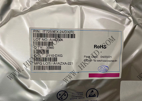 IT7259EX-24/DX 24 চ্যানেল ক্যাপাসিটিভ সেন্সর সনাক্তকরণ কন্ট্রোলার IT7259EX-24 QFN