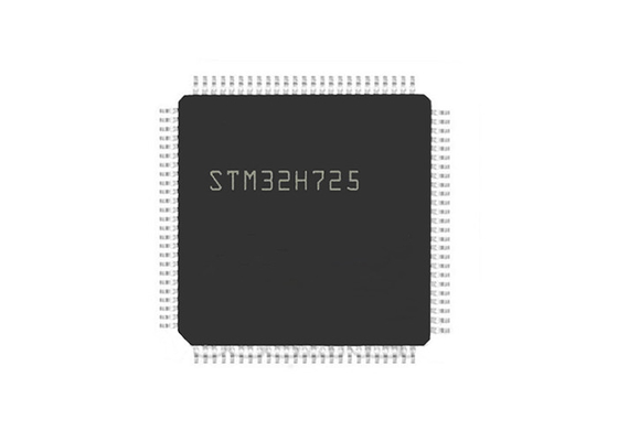 IC চিপ STM32H725VET6 STM32H725 উচ্চ কার্যক্ষমতা 32 বিট RISC কোর মাইক্রোকন্ট্রোলার আইসি
