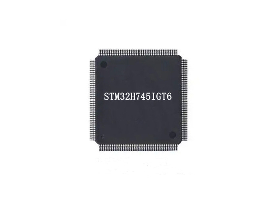 STM32H745IGT6 ডুয়াল 32বিট আর্ম কর্টেক্স-M7 ফ্ল্যাশ মাইক্রোকন্ট্রোলার IC 176-LQFP