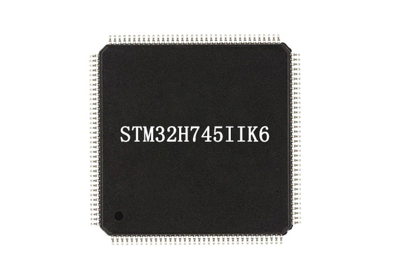 STM32H745IIK6 ডুয়াল কোর 2MB ফ্ল্যাশ এআরএম এমবেডেড মাইক্রোকন্ট্রোলার IC 201-UFBGA
