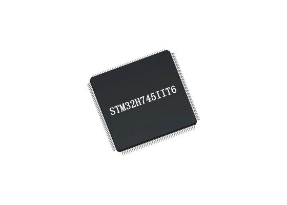 ইন্টিগ্রেটেড সার্কিট চিপ STM32H745IIT6 32Bit ডুয়াল কোর ARM Cortex-M4 মাইক্রোকন্ট্রোলার IC