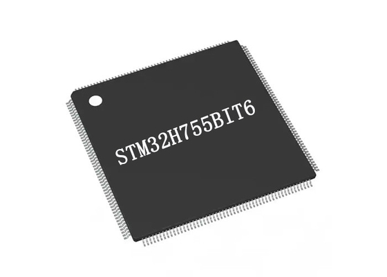 DP FPU মাইক্রোকন্ট্রোলার IC 2MBytes ফ্ল্যাশ মেমরি সহ STM32H755BIT6 উচ্চ কার্যক্ষমতা ডিএসপি