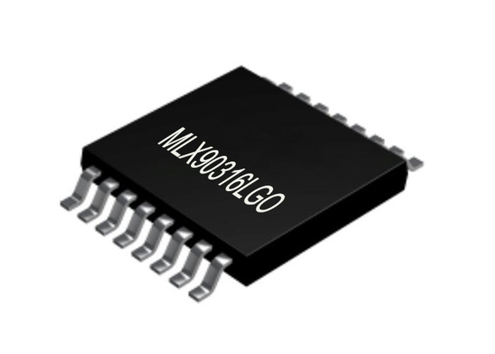 গুল উইং MLX90316LGO-BCG-000-RE রৈখিক অবস্থান পরিমাপ TSSOP16 হল প্রভাব