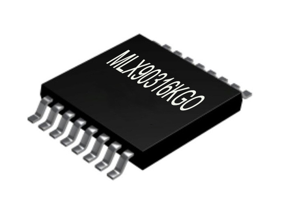 ইন্টিগ্রেটেড সার্কিট চিপ MLX90316KGO-BCG-000-RE রোটারি পজিশন সেন্সর IC TSSOP16