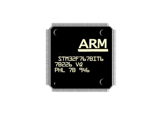 উচ্চ-পারফরম্যান্স STM32F767BIT6 ARM Cortex-M7 মাইক্রোকন্ট্রোলার IC 208-LQFP