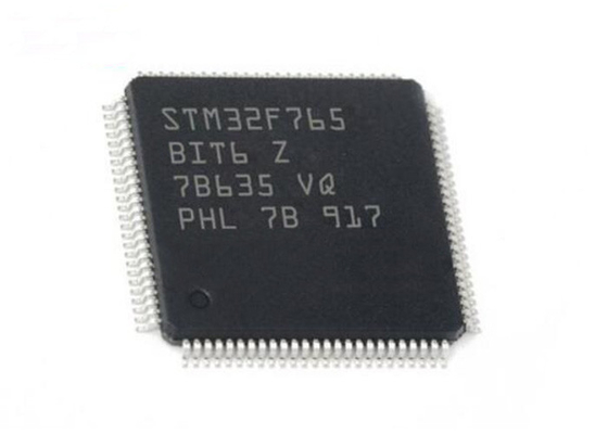 ইন্টিগ্রেটেড সার্কিট চিপ STM32F765BIT6 একক-কোর 216MHz মাইক্রোকন্ট্রোলার IC