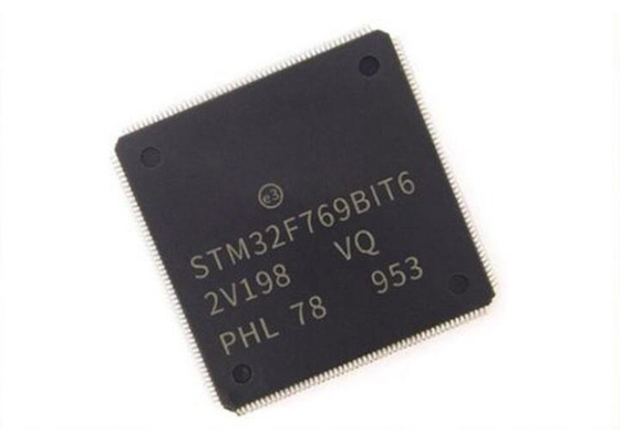 মাইক্রোকন্ট্রোলার IC STM32F769BIT6 LQFP208 হাই পারফরম্যান্স ARM Cortex M7 MCU